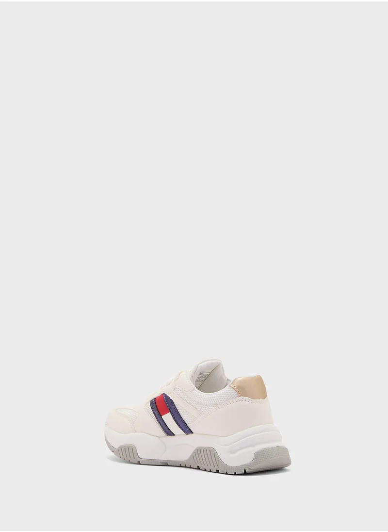 TOMMY HILFIGER Kids Low Top Lace Up Sneakers