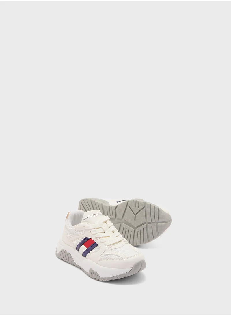 TOMMY HILFIGER Kids Low Top Lace Up Sneakers