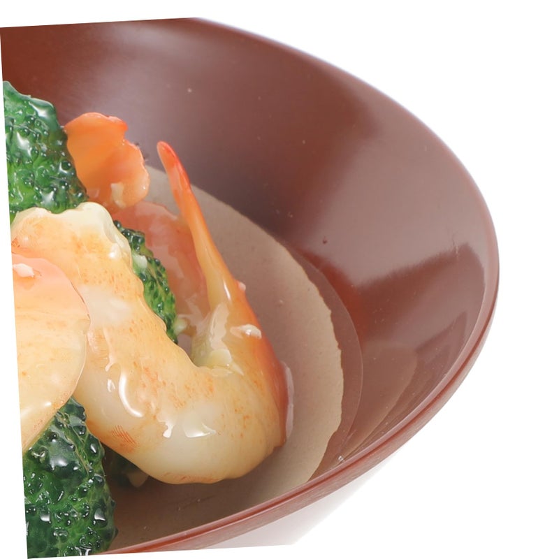 Lifelike Artificial Shrimp And Broccoli Food Model For Display Decor Photography - Image 4