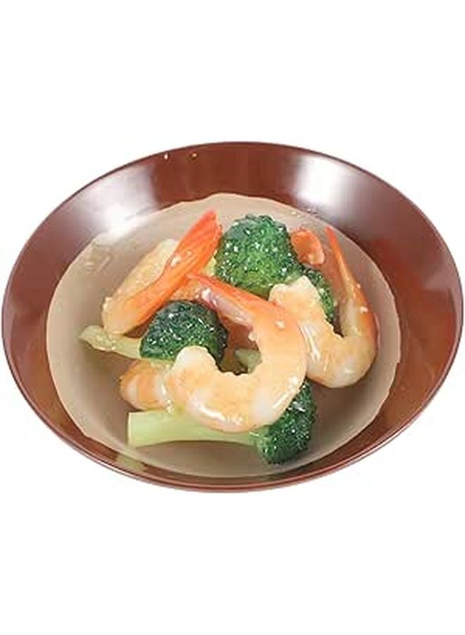Lifelike Artificial Shrimp And Broccoli Food Model For Display Decor Photography - Image 1