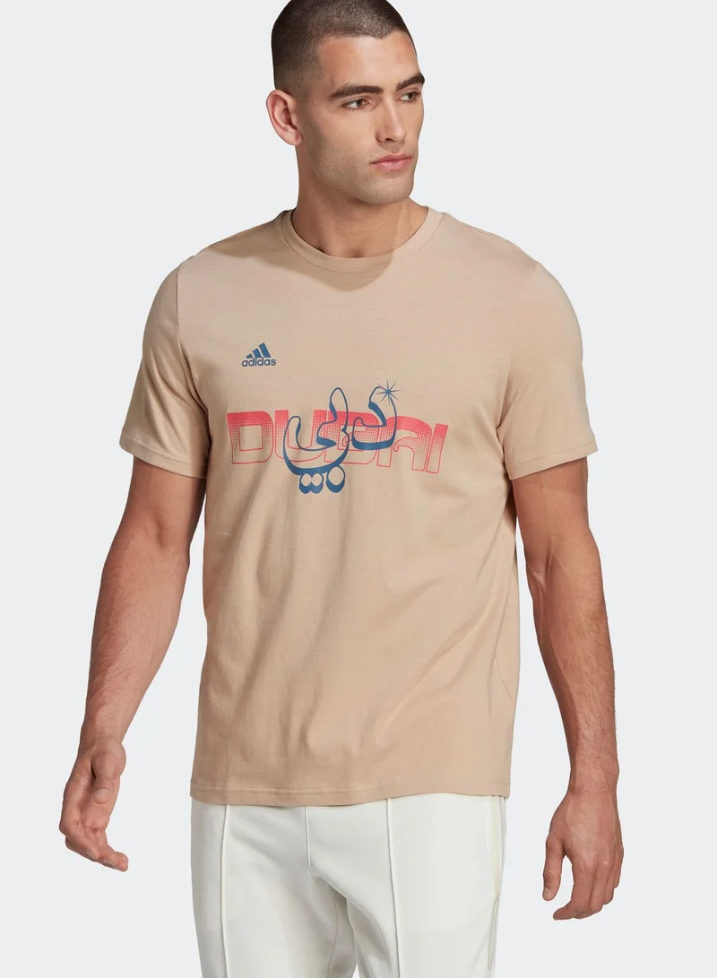 Adidas Dubai Logo T-Shirt