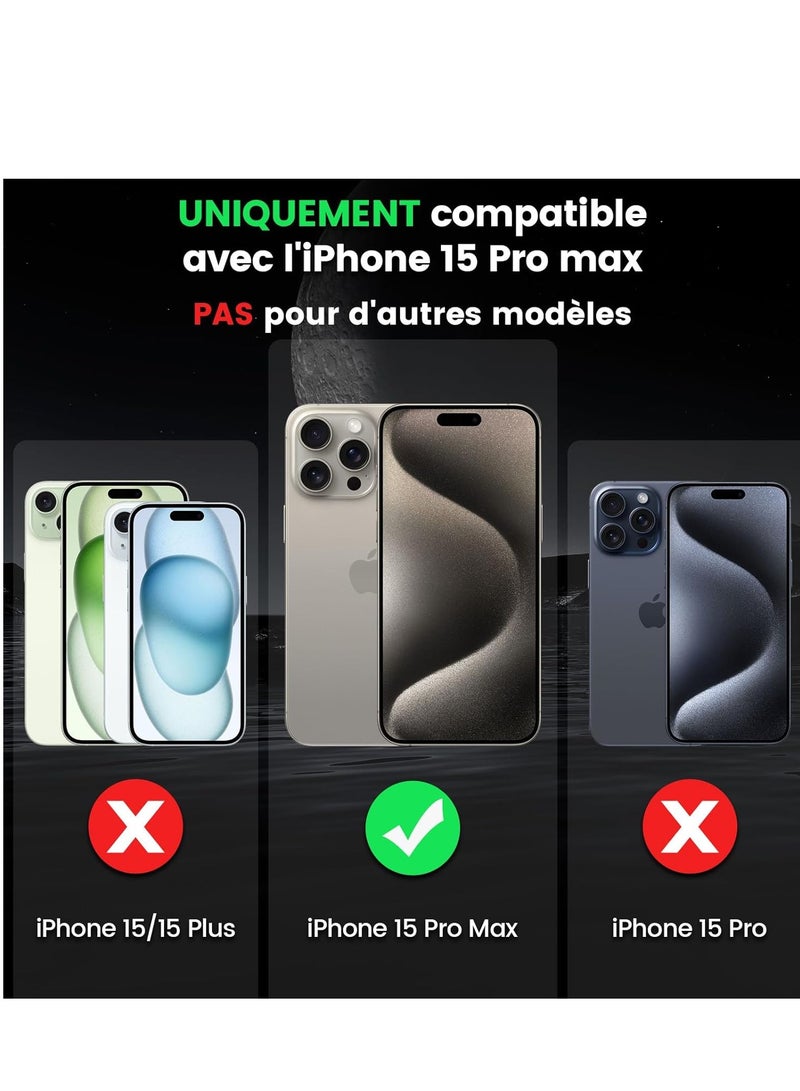 إلترازون CamShield Pro cover case for Apple iPhone 15 Pro Max 6.7 (2023 - Image 2