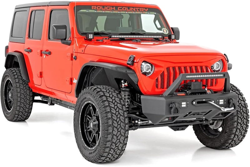 Rough Country High Clearance Fender Flares for 2018-2024 Jeep Wrangler JL - 99036 - Image 1