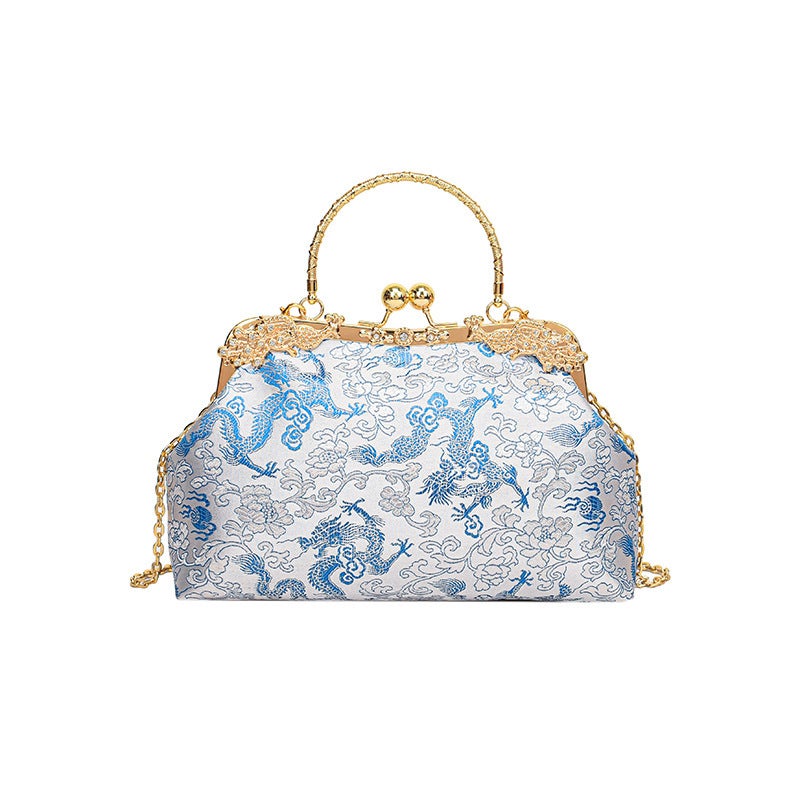 Fashion Banquet Bag Handbag Women'S Style Elegant Chain Shoulder Bag Dress Portable Crossbody Bag - Image 1
