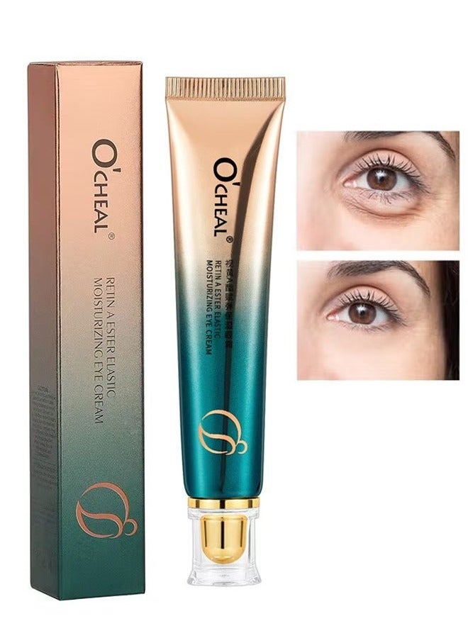 OCHEAL Eye Moisturizing Cream Fades Fine Lines Anti Dark Circles Eye Serum Remove Eye Bag Puffiness Anti-Aging Firmness Eye Care - Image 1