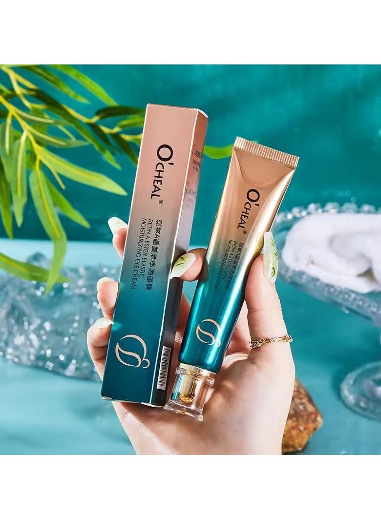 OCHEAL Eye Moisturizing Cream Fades Fine Lines Anti Dark Circles Eye Serum Remove Eye Bag Puffiness Anti-Aging Firmness Eye Care - Image 4