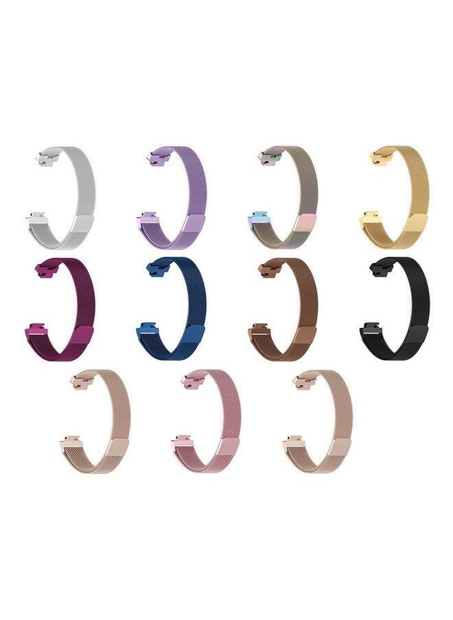 NIBEMINENT Fitbit Inspire Milanese Strap Wrist  - Image 1