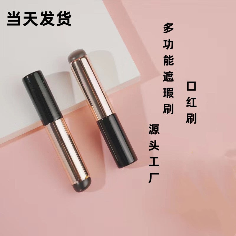 New Silicone Concealer Brush Finger-Like Nail Art Pen Portable Round Head Silicone Lip Brush Lipstick Brush Concealer - Image 3