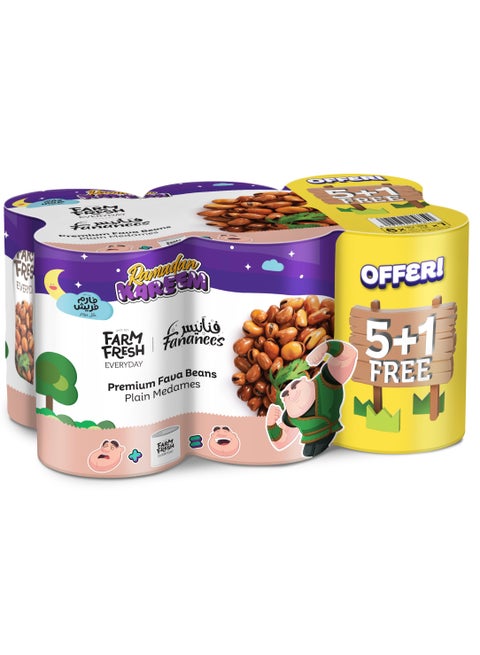 Premium Foul Medammas 6 x 450g