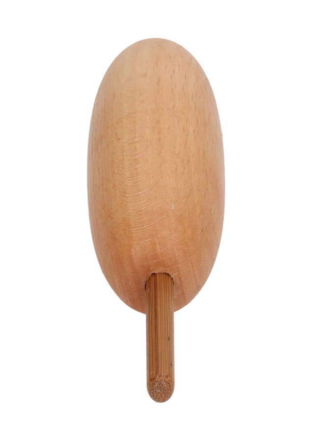 Darning Egg Pressure Relief Sturdy Wood Glossy Easy Grip Widely Used Socks Sewing Tools with Needle for Clothes - Image 4