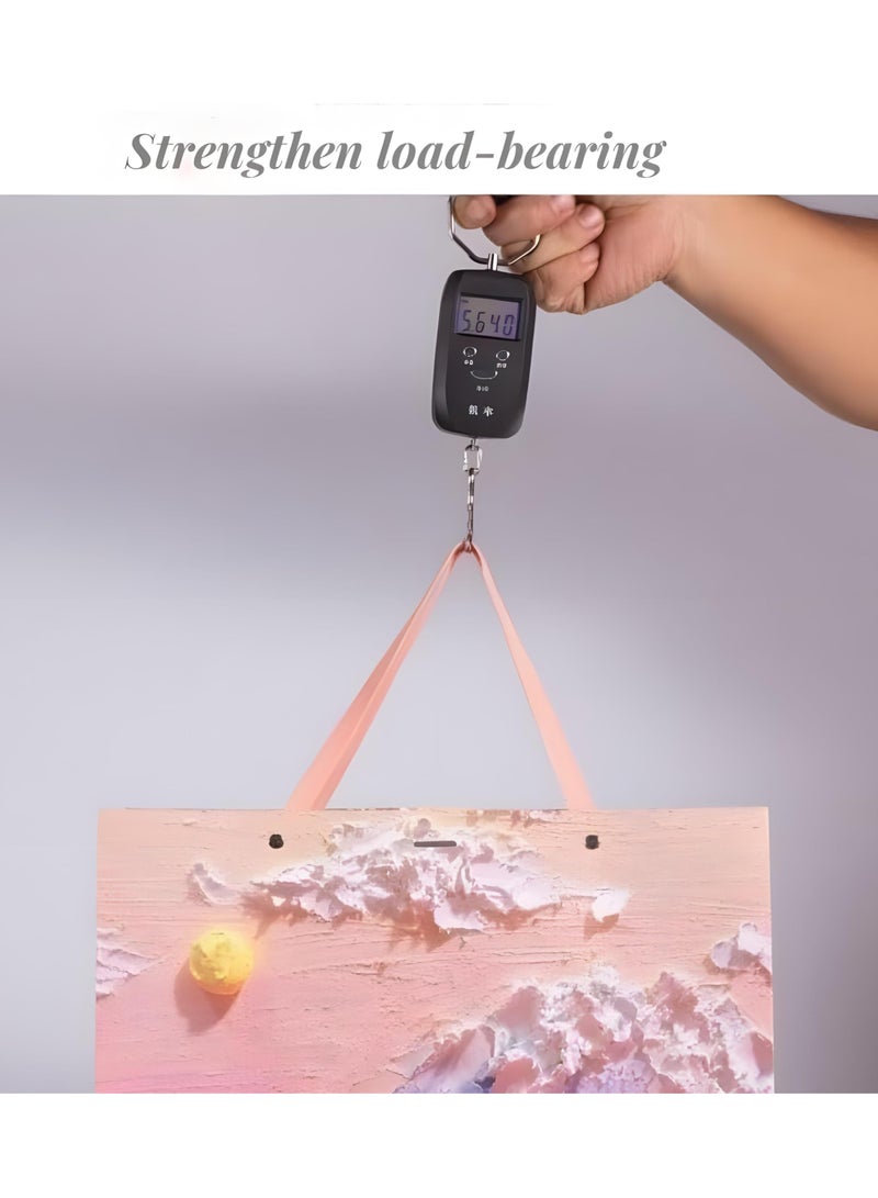 NIIMBOT 5 Pcs Color Gift Bag with Handle, Oil Painting Gift Paper Bags Medium Size Small Gift Bags Birthday Craft Paper Gift Bags for Presents, Birthdays, Mother's Day, Weddings, Party, 25X12X22CM - Image 4