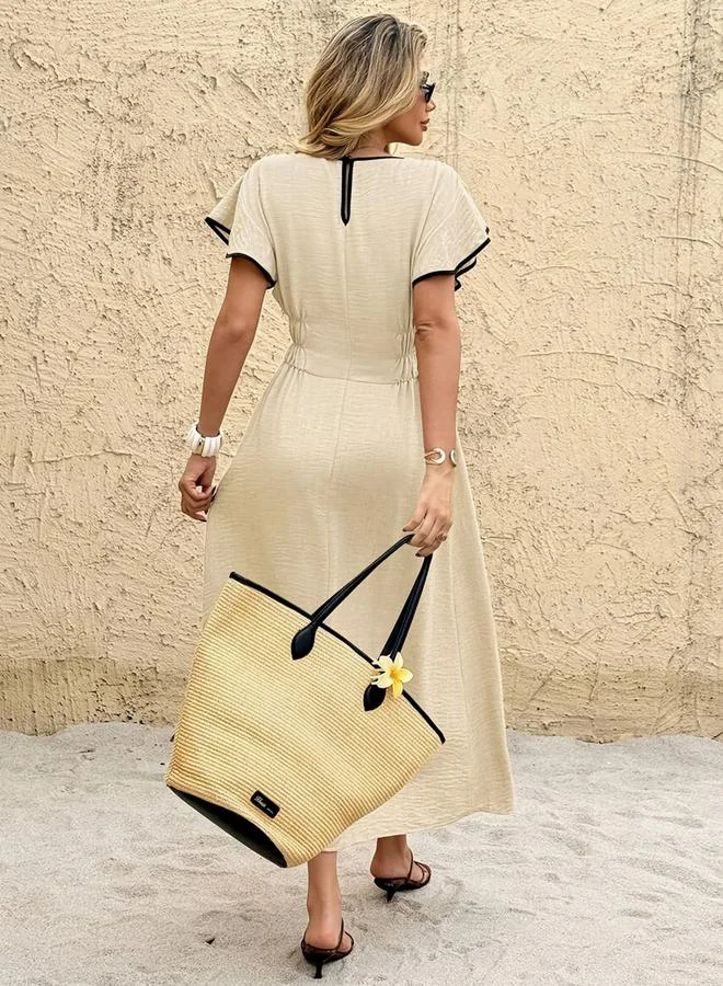 تايك تو Women'S Solid Color Dress