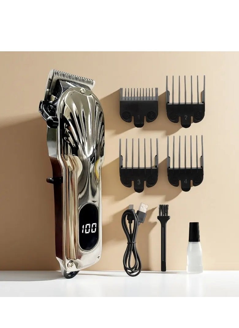 Generic - Professional Hair Clippers and Trimmers Set for Men – Precision Cutting System with Adjustable Length, Extended Battery Life & LED Display – Ideal for Barbers and Home Use - Image 1
