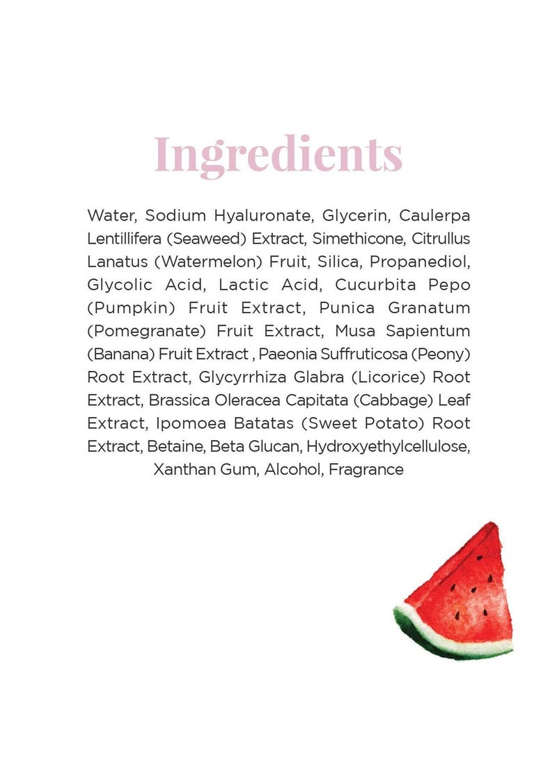 GLOW RECIPE - Watermelon + AHA Glow Night Treatment - 25ml - Image 1
