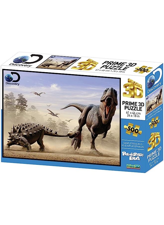 3D Puzzles - Discovery - EUoplocephalus Versus Daspletosaurus 500 Pcs Puzzle - pzsku/ZF12814C2DABC4D065E89Z/45/_/1689150485/fe9e0f31-4b2d-4dc7-88c2-e78b9682d32a