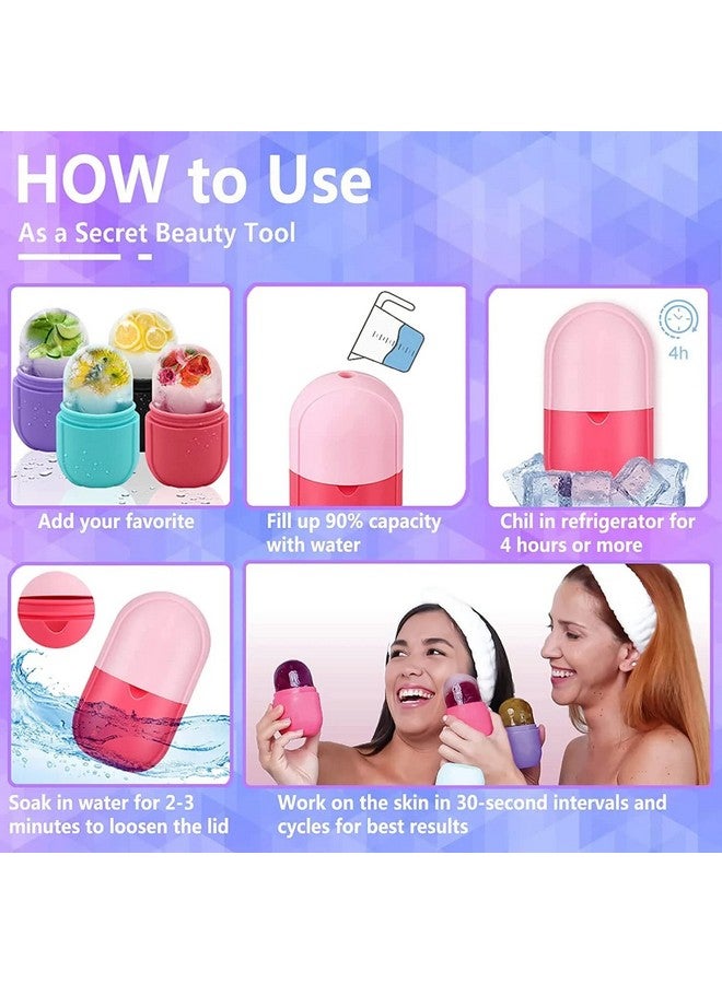 Vroxy Ice Roller For Neck, Face & Eyes Massage, Reusable Facial Tool For Glowing & Tighten Skin - Image 3