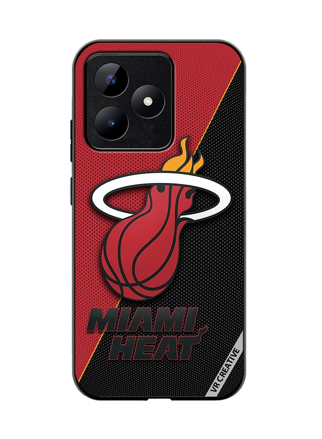VR CREATIVE Protective Case Cover For Realme C53 Miami Heat Design Multicolour - Image 1