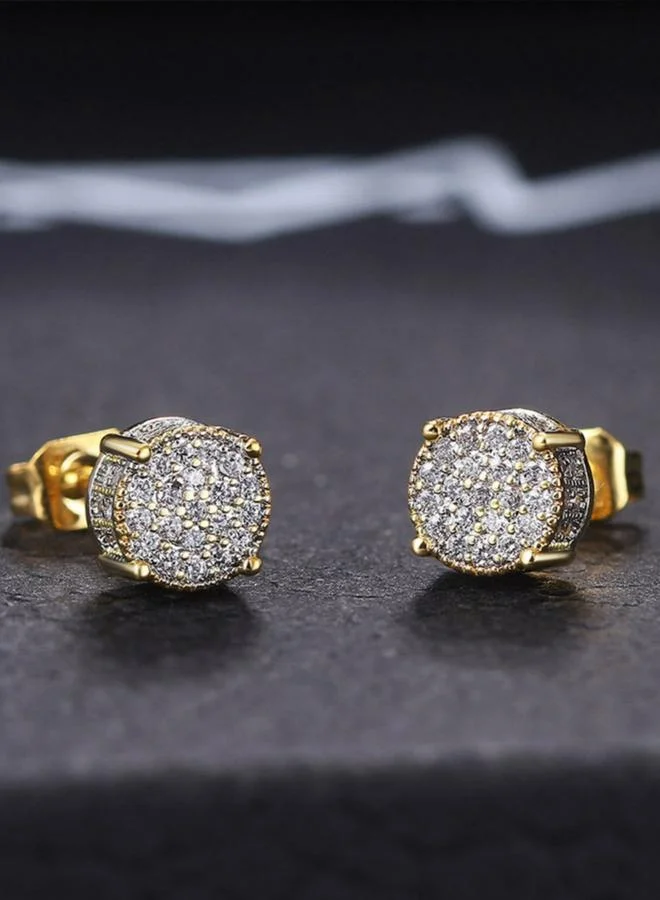 تايك تو Embellished Crystal Stud Earrings