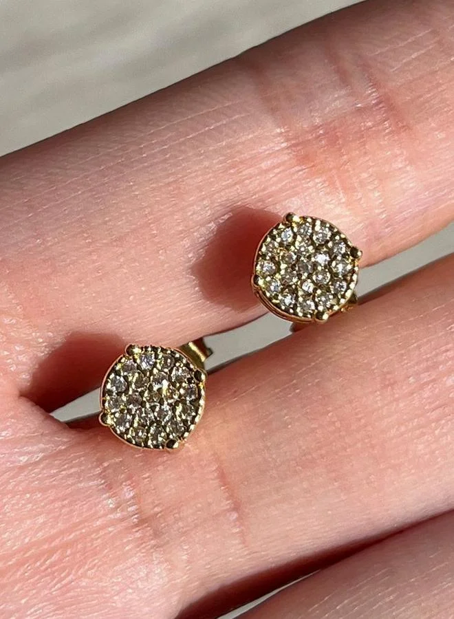 تايك تو Embellished Crystal Stud Earrings