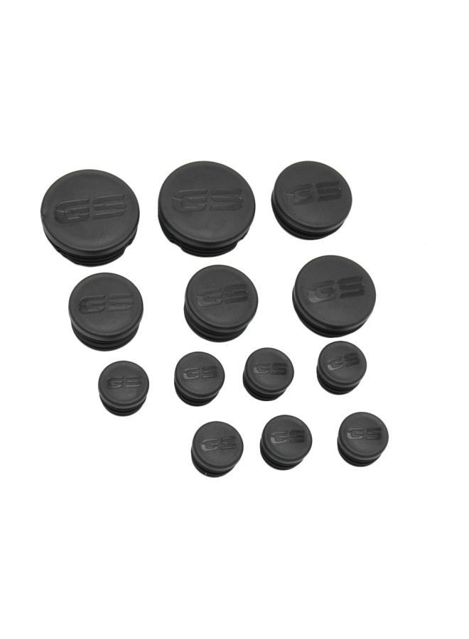 NIBEMINENT 13-Piece Replacement Hole Frame Protective Cover For BMW R1200GS LC Adventure (2013-2016) - Image 1