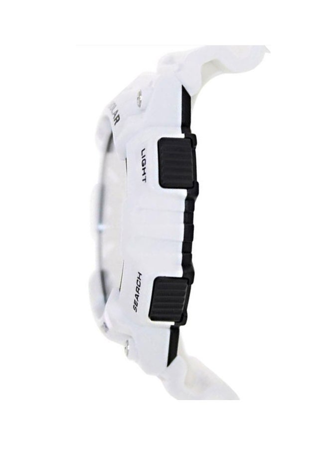 كاسيو ساعة يد شبابية بعقارب ورقمية مقاومة للماء طراز AQ-S810WC-7A - قياس 52 مم - لون أبيض رجال - Image 3
