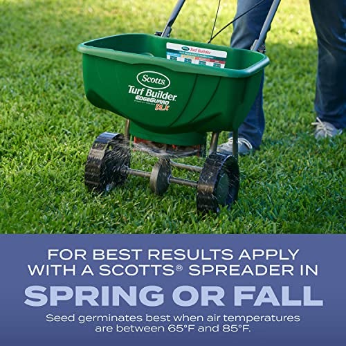 Scotts Turf Builder Grass Seed Heat-Tolerant Blue Mix for Tall Fescue Lawns with Fertilizer and Soil Improver, 5.6 lbs. - Image 5