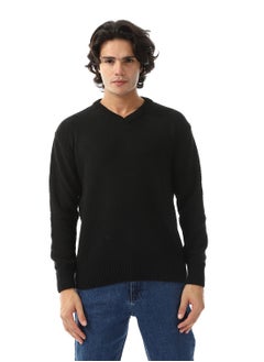 Andora V-Neck New Knitted Long Sleeves Pullover  - Image 1