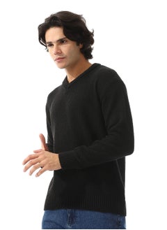 Andora V-Neck New Knitted Long Sleeves Pullover  - Image 2