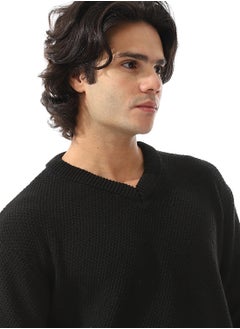 Andora V-Neck New Knitted Long Sleeves Pullover  - Image 4