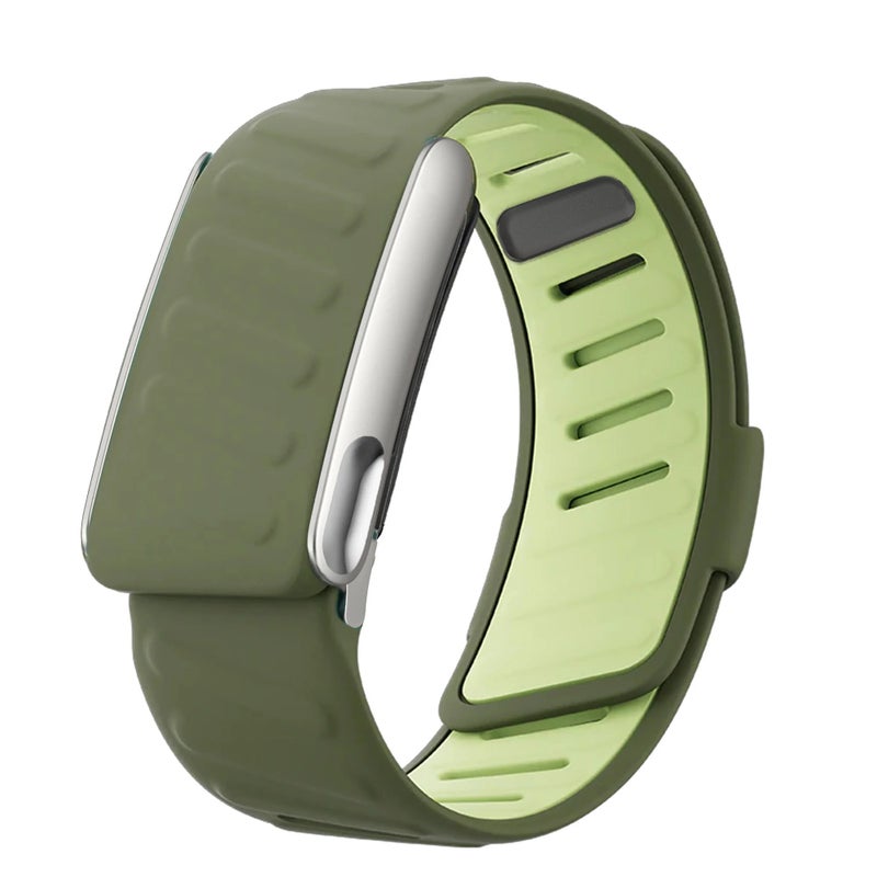Bluejw Soft Silicone Wrist Band Replacement for WHOOP 5.0 HRM, SportFlex Waterproof Sweatproof ONE PEAK Strap - Image 1