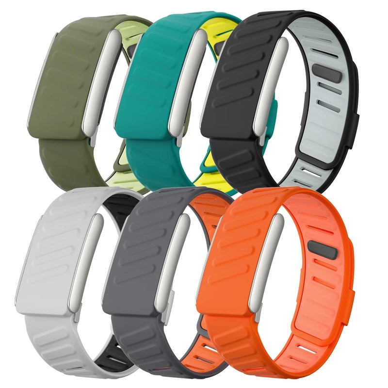 Bluejw Soft Silicone Wrist Band Replacement for WHOOP 5.0 HRM, SportFlex Waterproof Sweatproof ONE PEAK Strap - Image 2