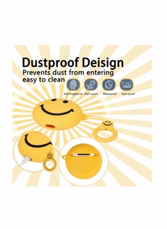 Y&D Smiley Face Case Cover Compatible with for Case Soft TPU Silicone Shockproof for New 3D Cute Fun Aesthetic Preppy Anti-Lost Design  - Image 3