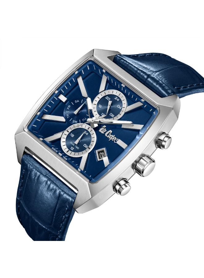 Lee Cooper Men's Leather Multi Function Watch LC08180.399 - 40X48 mm - Image 2