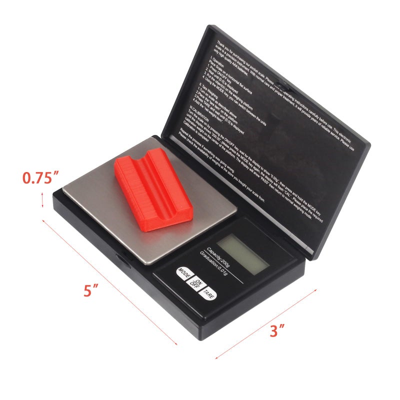 Fenjaner Archery Scale Arrows Scales Draw Weight Scale Grain/Gram Scales Portable Digital Arrow Scale - Image 4