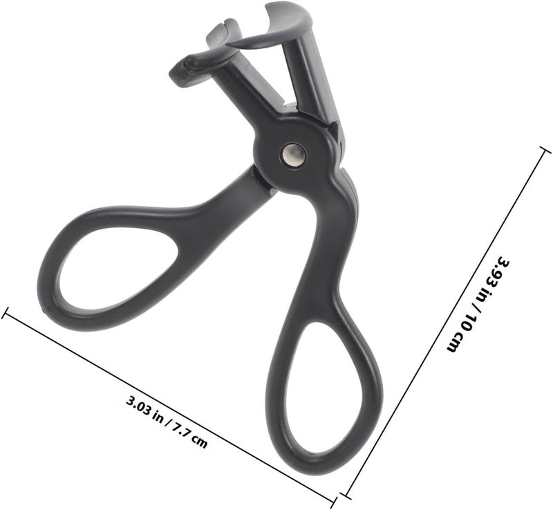 ABOOFAN Eyelash Curler Black Wide-Angle Lash Curling Clip Handheld Eye Makeup Tool for Women with Lash Curling Clips, No Pinch Design Suitable for Daily Use - Image 2