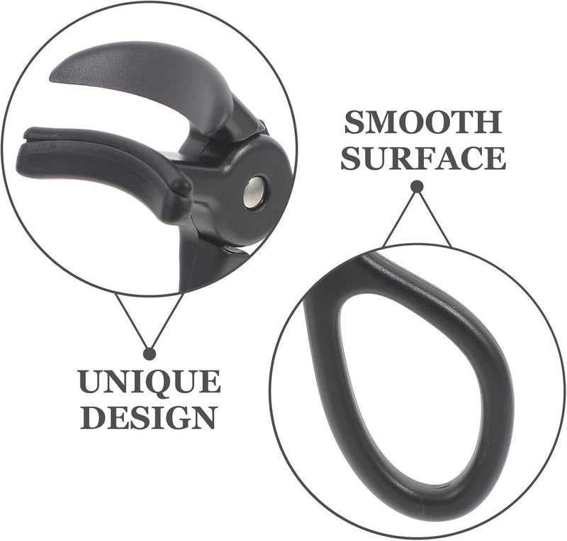 ABOOFAN Eyelash Curler Black Wide-Angle Lash Curling Clip Handheld Eye Makeup Tool for Women with Lash Curling Clips, No Pinch Design Suitable for Daily Use - Image 3