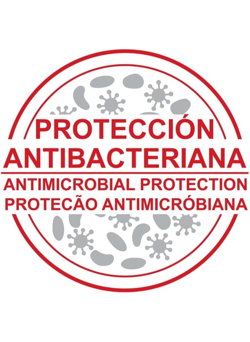 ترامونتينا سكين ترامونتينا الاحترافية للحوم بطول 10 بوصات بشفرة من الفولاذ المقاوم للصدأ ومقبض من البولي بروبيلين الأبيض مع حماية مضادة للميكروبات - Image 5