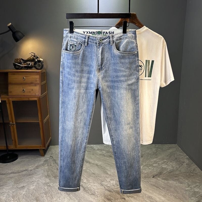 Unisex Classic Denim Jeans Loose Fit Daily Outdoor Wear - Image 4