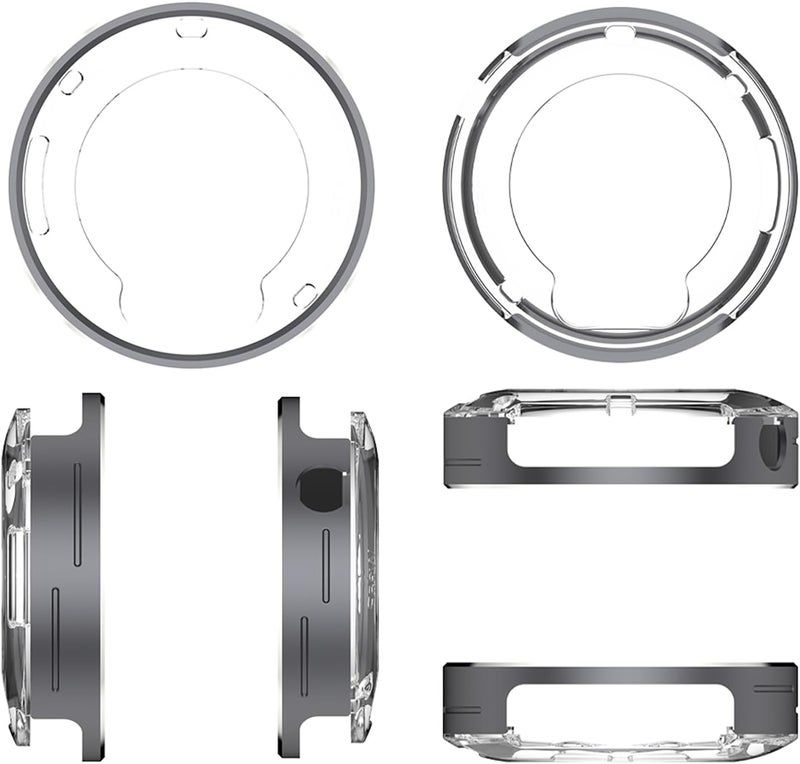 ordinarYone Heavy Duty Metal Case Housing Sleeve For Smartwatch Shockproof Construction Anti Scratch Surfaces Precise Engineered Fit - Image 1