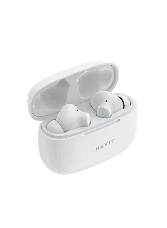havit - Wireless Earbud, Bluetooth 5.1, 5 Hours Listening Time, Smart Touch Control, Compatible with Apple/Android - Image 1