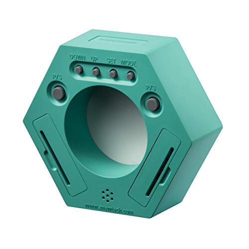 Znewtech Home & Office Timer with Clock, 5,15, 30, 45, 60 Minute Preset Countdown Timer, Easy-to-Use Time Management Tool (Cyan) - Image 3
