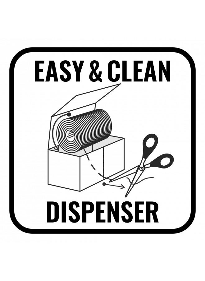 9-Ply Black Waxed Lacing Cord Twine with Dispenser Box 160 Lbs Tensile Strength (1-Roll) 500 Feet Spool 100% Polyester Cable Tie Down USA Made
