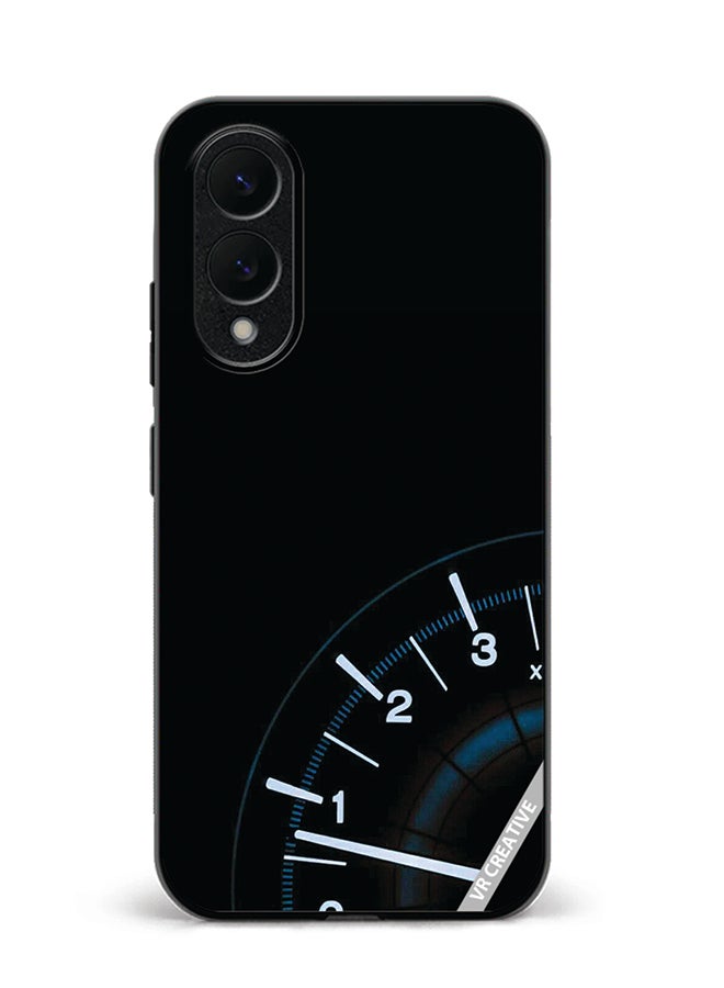 VR CREATIVE Protective Case Cover For Samsung Galaxy S25 Edge Speedometer Design Multicolour