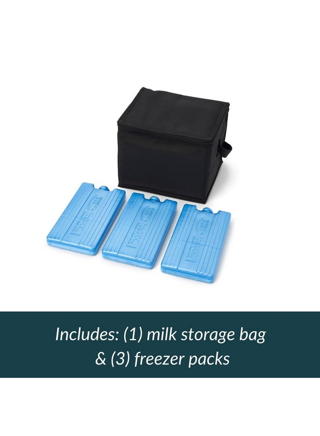 Ameda MYA Cool N Carry Portable Breast Milk Cooler Bag | Breastmilk Storage | Includes Insulated Cooler Bag & 3 Freezer Packs - Image 2