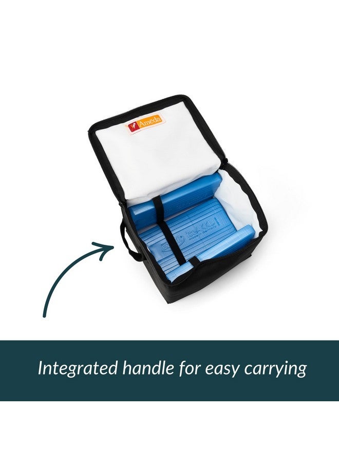 Ameda MYA Cool N Carry Portable Breast Milk Cooler Bag | Breastmilk Storage | Includes Insulated Cooler Bag & 3 Freezer Packs - Image 4