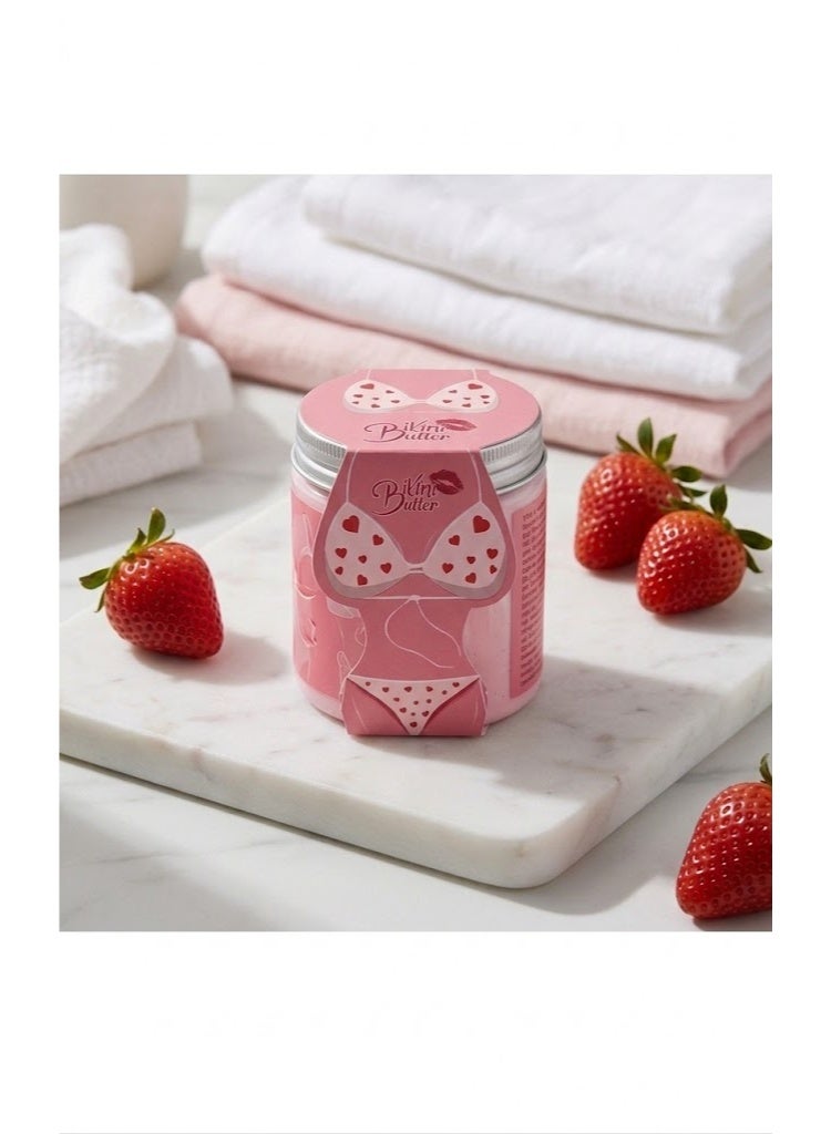 زبدة البيكيني (Bikini Butter) – فراولة وزبادي – لنعومة وترطيب مثالي - Image 2
