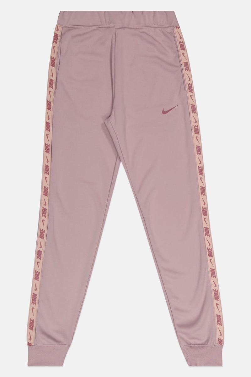 Nike Women Standard Fit Brand Logo Training Sweatpants, Mauve - Image 2