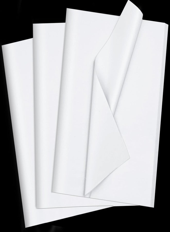 HMUIKFRY 120 Sheets Tissue Paper 20x14 Inches White Tissue Paper for Gift Bags White Wrapping Paper for Birthday Weddings Holiday Crafts Festival Decoration - Image 1