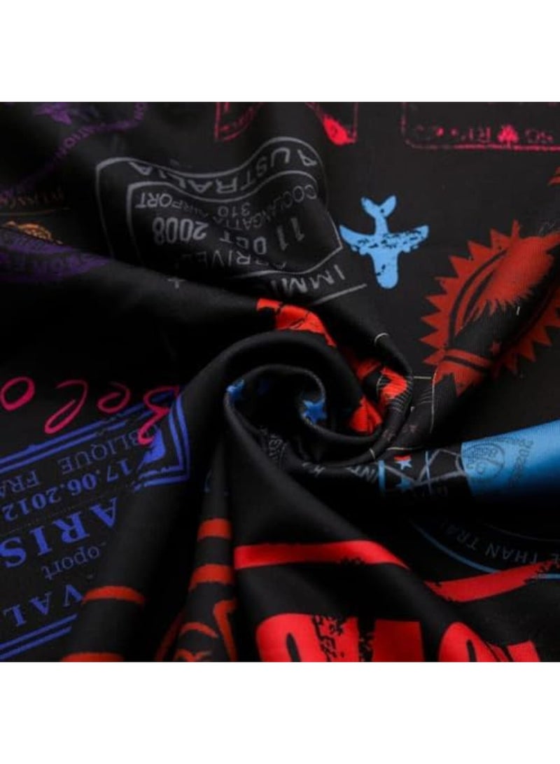 Luckam غطاء حقائب السفر، واقي حقيبة قابلة للغسل، غطاء غبار حقيبة السفر، غطاء حقيبة مقاوم للخدوش، مناسب لحقائب السفر الخارجية (22-25 بوصة) - Image 5