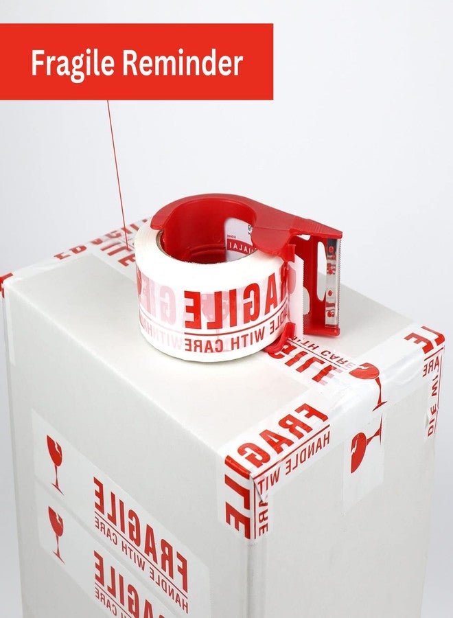 SINGHAL Handle with Care Fragile Tape Printed Tape Packaging Tape (3 Roll) 48mm X 65 Meter - Image 4